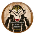 Argan Body Butter - Travel size 60g, Rich Hydrating butter for dry skin. Natural, Organic, Waterless, Vegan, Cruelty Free and Free From synthetic fragrance, parabens or SLS (Unscented)